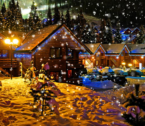 Villaggio di Natale fai da te un'idea originale per sentire l'atmosfera di festa in casa